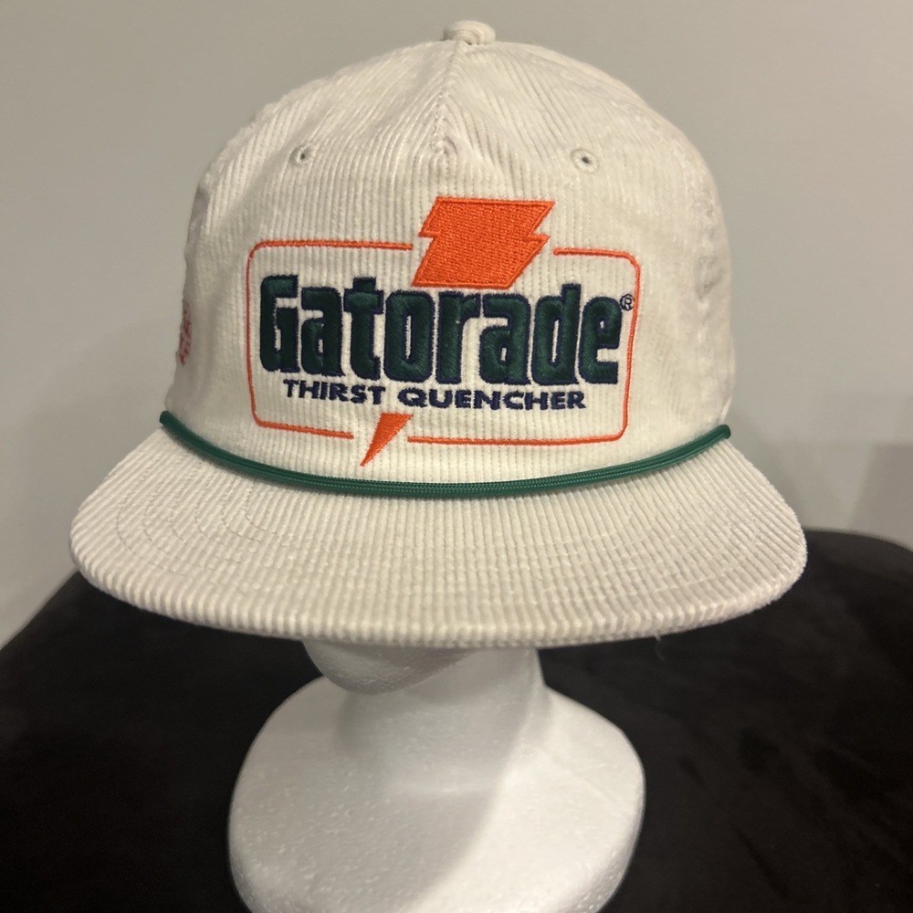Stranger Things x Gatorade Snapback Corduroy‎ Hat Limited Edition - NEW